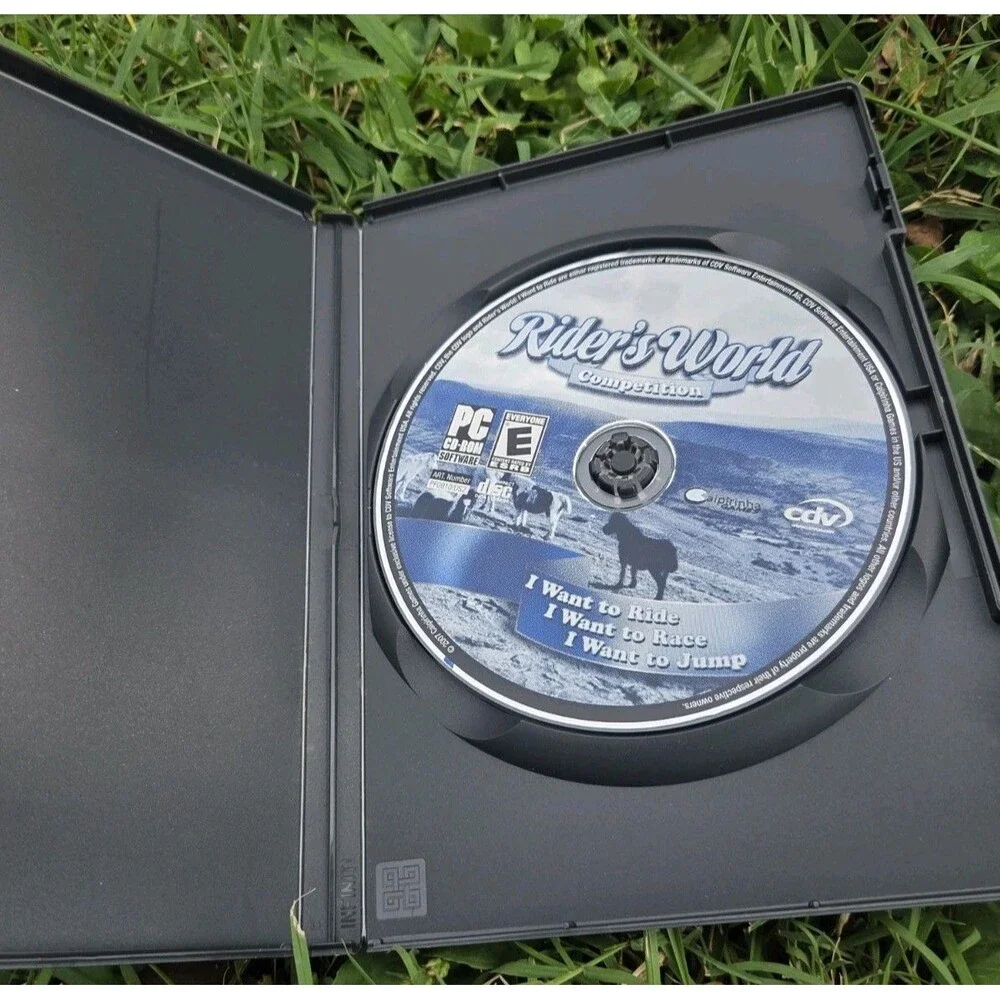 Rider's World Competition PC CD-ROM 3 Complete Games Horse Riding Racing Jumping